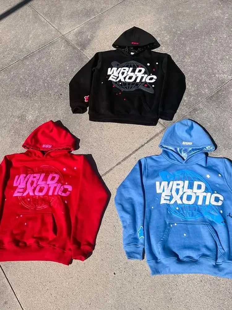 2K American Retro Harajuku Street Subculture Print Oversized Hooded Sweatshirt for Men and Women Streetwear Cardigan Sweatshirt X250718