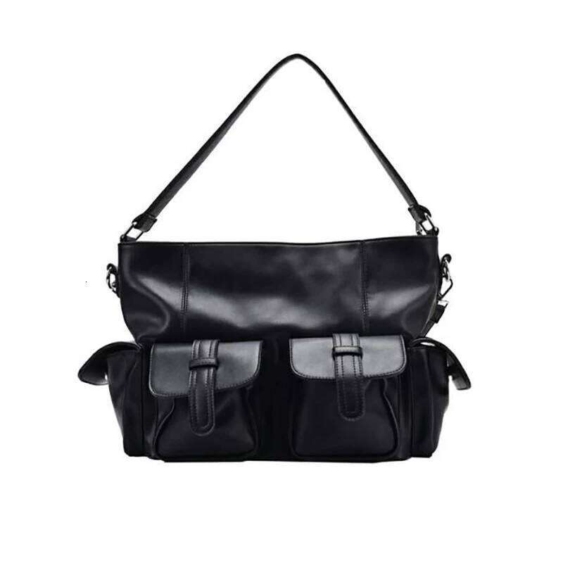 Women Tote New Design Individuality Large Capacity Vintage PU Crossbody Shoulder Bags Fashionable large capacity