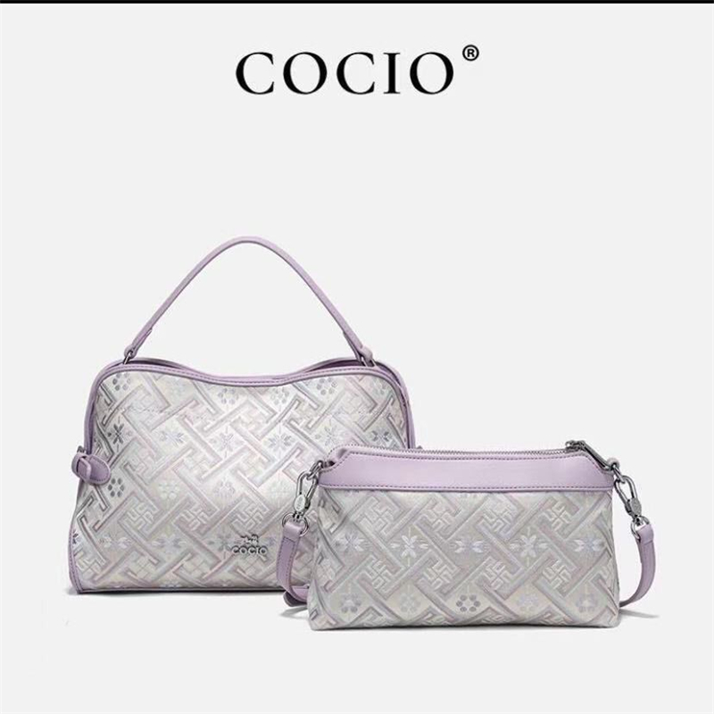 Lanjia COCIO Designer Shoulder Bags Free Shipping Embroidery Crossbody Composite Womens New Ethnic Style Bag Wholesale Fa