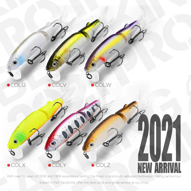 Bearking 113cm 137g fishing lure minnow quality professional bait swim jointed equipped black or white hook 250708