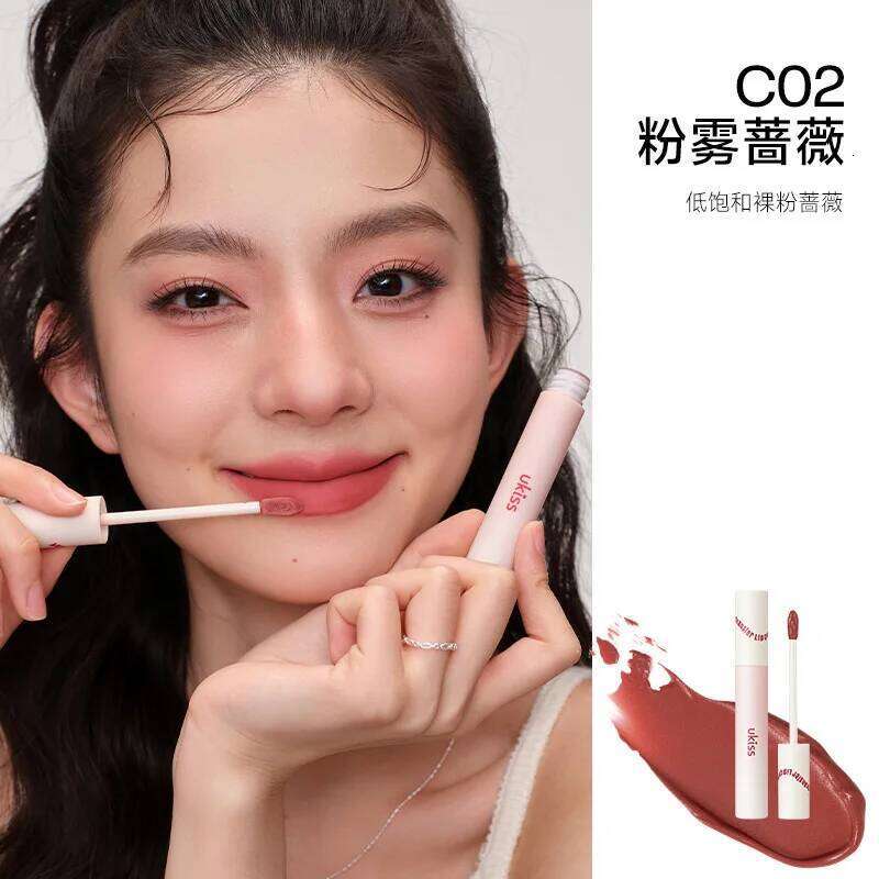 New Product Ukiss Water Cream Glaze Red Matte Veet Affordable Soft Mist Lipsticks Honey Gloss Lip Clay Hot X250717