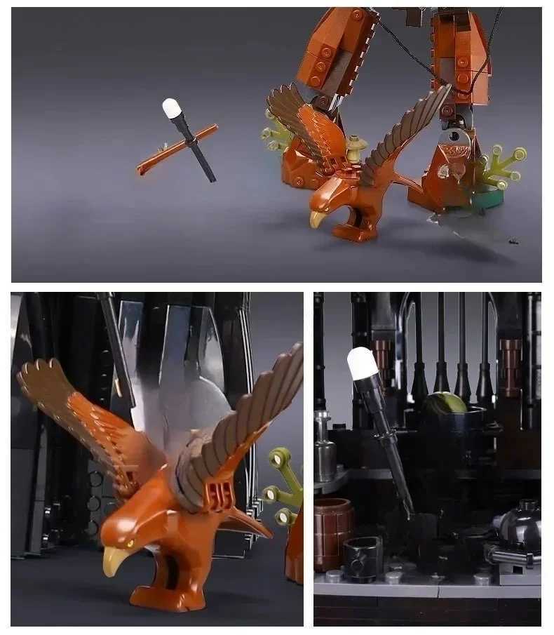 2359PCS Creative Lord of the Rings Tower of Orthanc Building Blocks Architecture Assemble Bricks Toy Gift For Children Adult Z250718