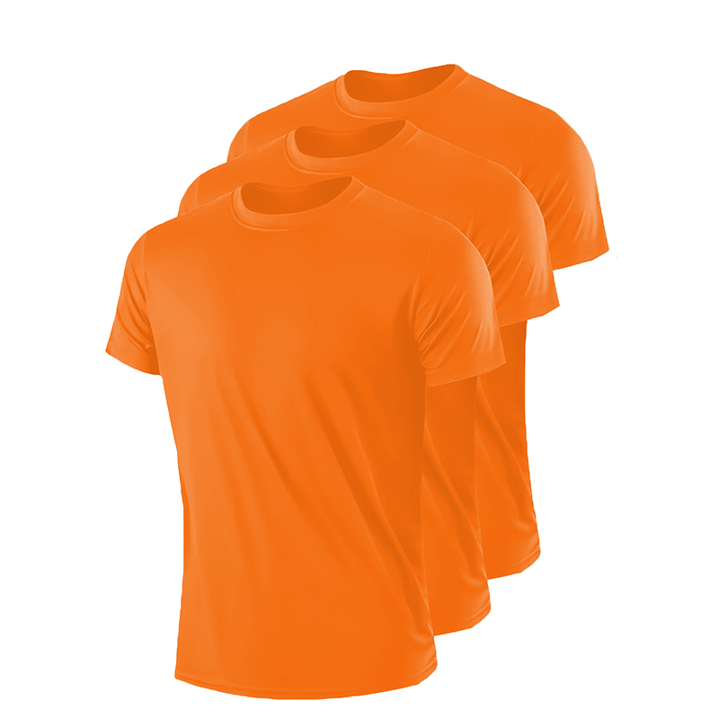 Quick Dry Breathable Cotton Blend T shirt Loose Fitting Gym Apparel Ideal for Fitness Enthusiasts(Suitable for young men and women)
