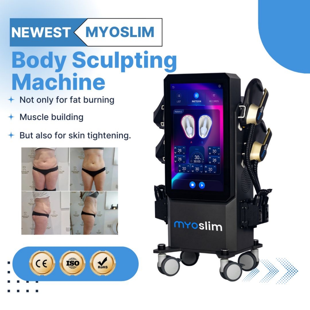 New Upgrade Slimming Device Body Sculpting Machine Fat Reduction Muscle Stimulation Equipment Myoslim For Beauty Salon Or Spa