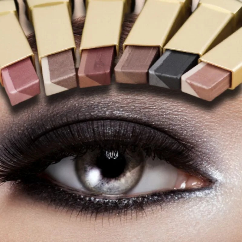 Double Color Eyeshadow Stick Glitter Highlight Shadow Stick Eye Makeup Waterproof Lasting Shimmer Metallic Eyeshadow Makeup 250712
