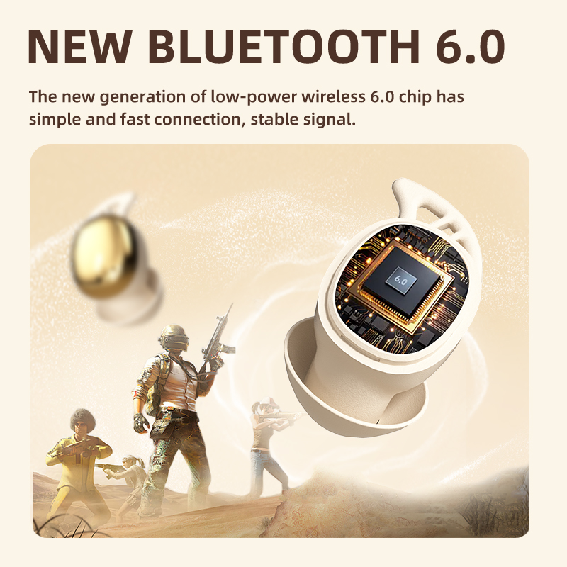 HYUNDAI Electric Vibration massage Bluetooth headphones Relaxation and Massage Small Earphone design Leisure sleep without any stress S13 Earbuds