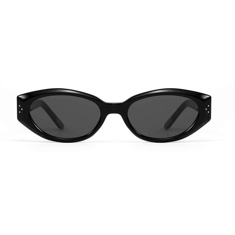 DHsunglasses Korean Cat-Eye Sunglasses - UV400 Polarized Retro Driving Glasses for Women/Men (Model 9135)
