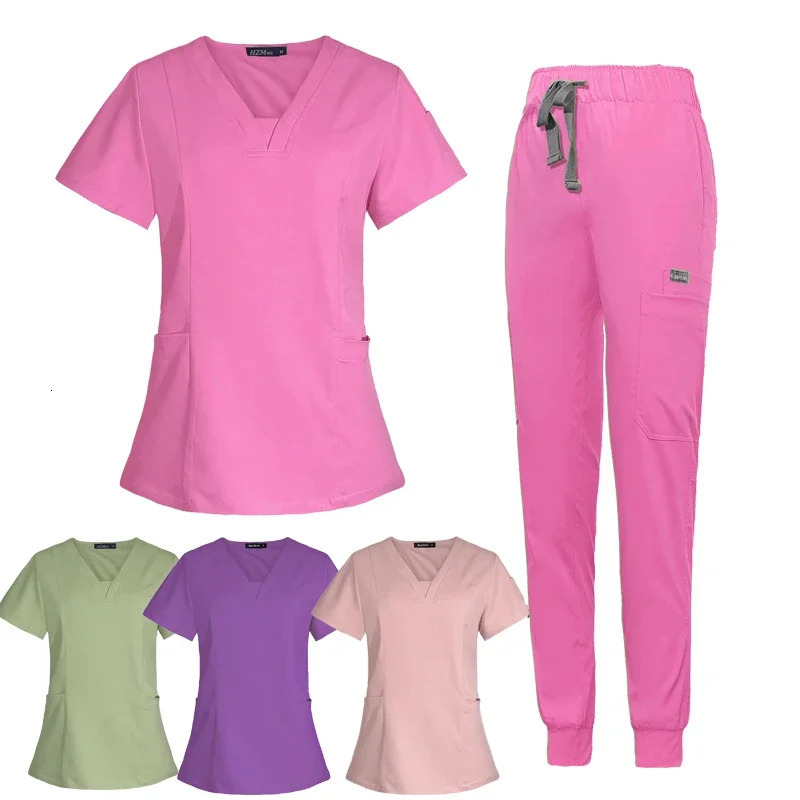 Wholesale Operating Room Uniform Scrubs Hospital Working Scrubs Set Supplies Nurse Dental Surgery Suit Workwear 250715