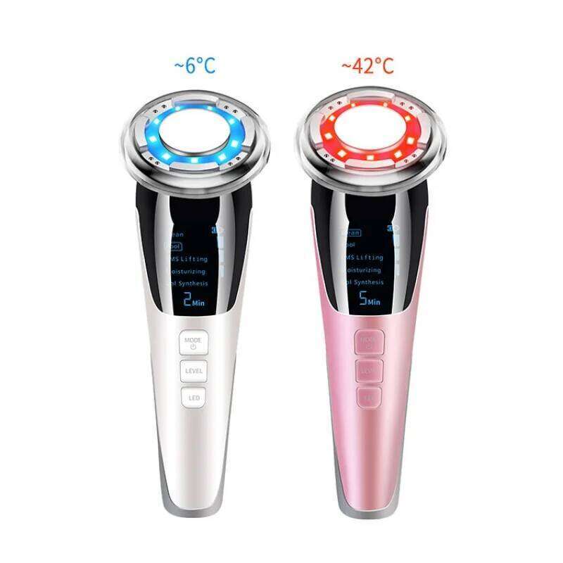 Home Use Instrument Multifunctional Beauty Equipment Hot And Cold Face Massage