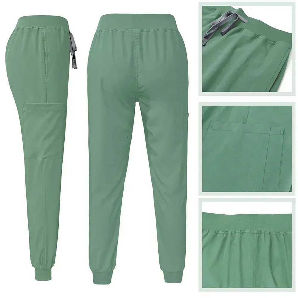 Slim Fit Medical Scrubs Uniform Women Scrub Sets Nursing Accessories Hospital Surgery Gowns Dental Clinic Beauty Salon Workwear Z250718