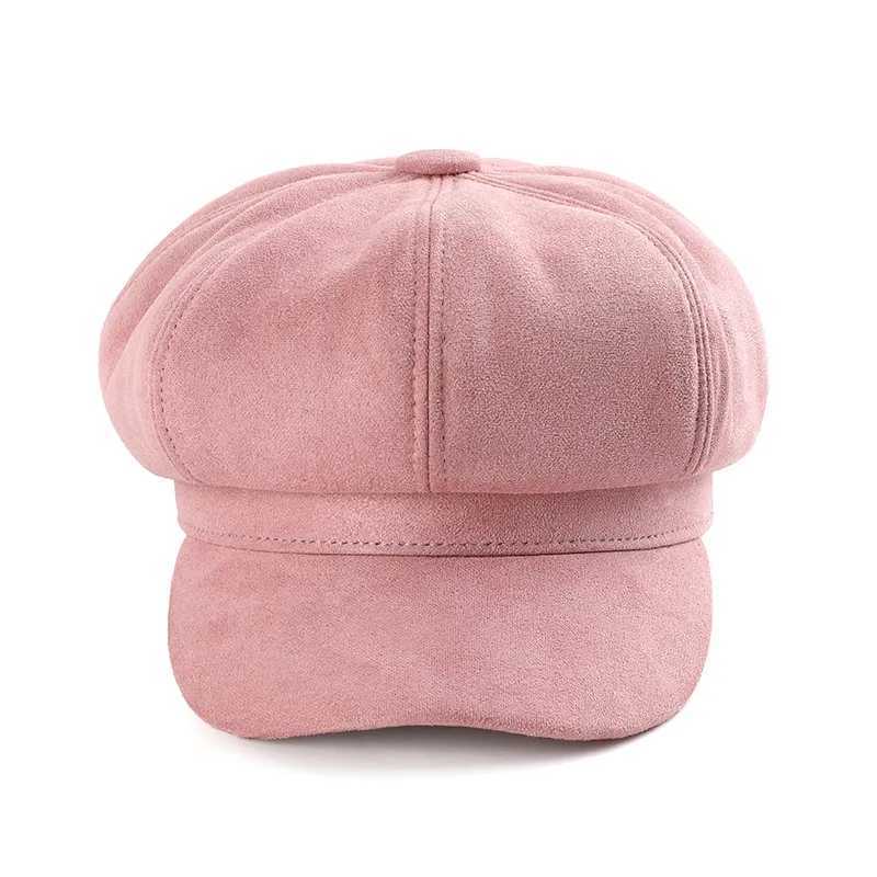 New Women Warm Solid Berets For Women Outdoor Adjustable Female Autumn Winter Casual Lady Cap Hat L250718