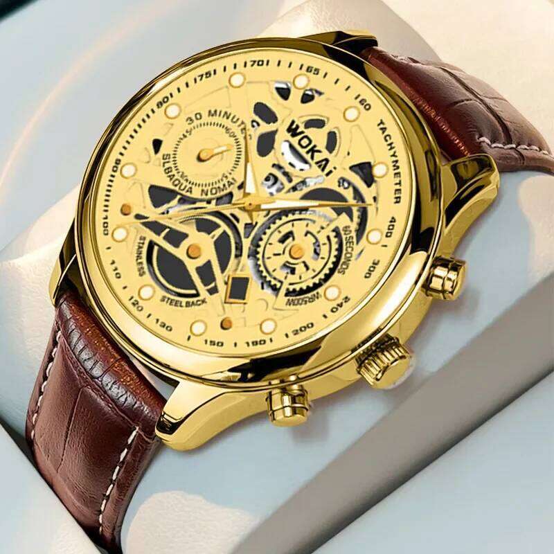 free shipping Business Quartz Sports Watch Men's belt Fashion quartz watch Clock relojes para hombre gift for men free shipping