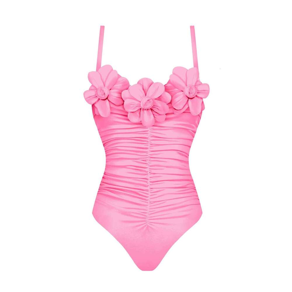 Black White Flower Bikini Set With Cover Up Woman Swimsuit Sexy Swimwear High Waist Biquini Pink Bathsuit Beach Outfit