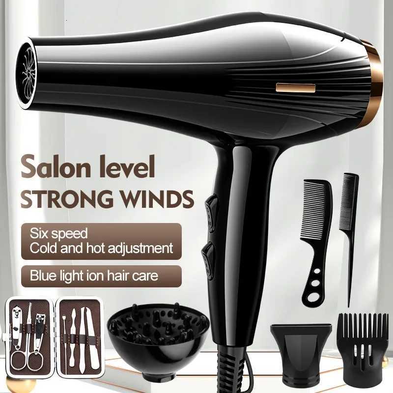 2025 High-Speed Hair Dryers High-Power Fast Drying Silent Cold And Hot Constant Temperature Household Hair Dryers W250718