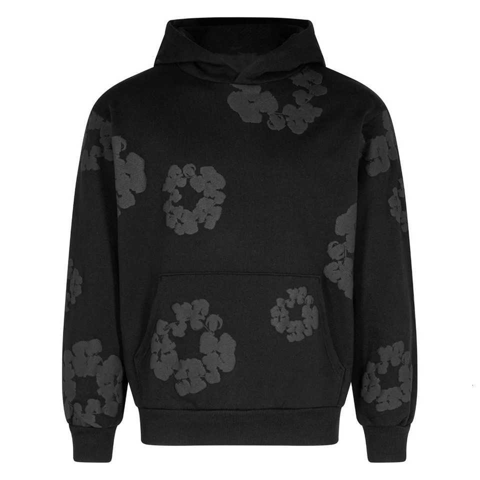 Mens Hoodies Skull Print Y2K Fashion Trend Sweatshirts Fall Winter Long Sleeve Streetwears Comfortable Breathable Men Clothing X250718