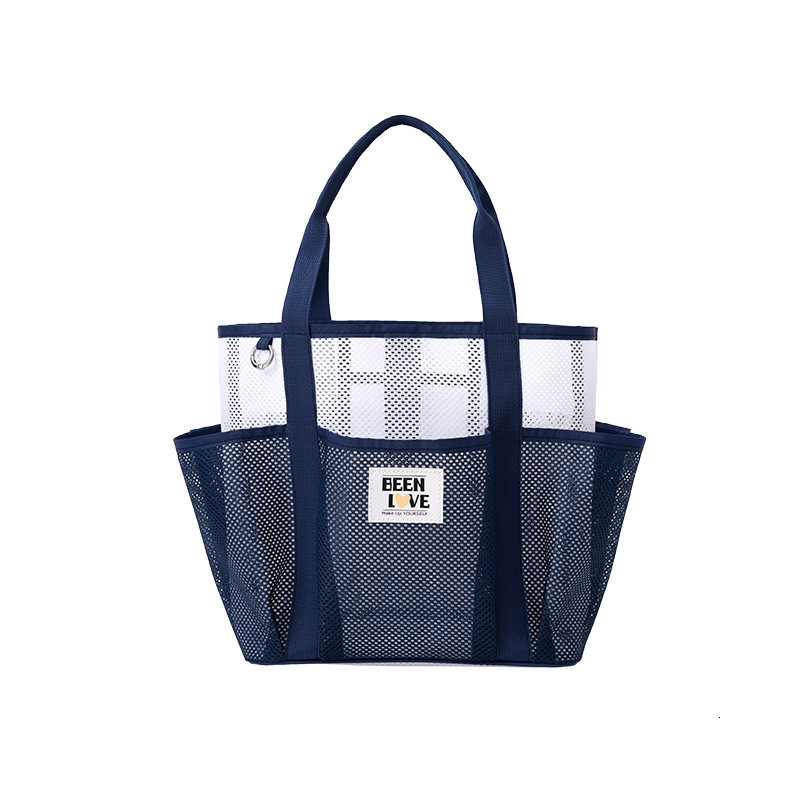 2025 Designer's New Hawaii Beach Handbag, Large Capacity Gym Swimsuit Storage Bag, Portable Handheld Mesh Bag