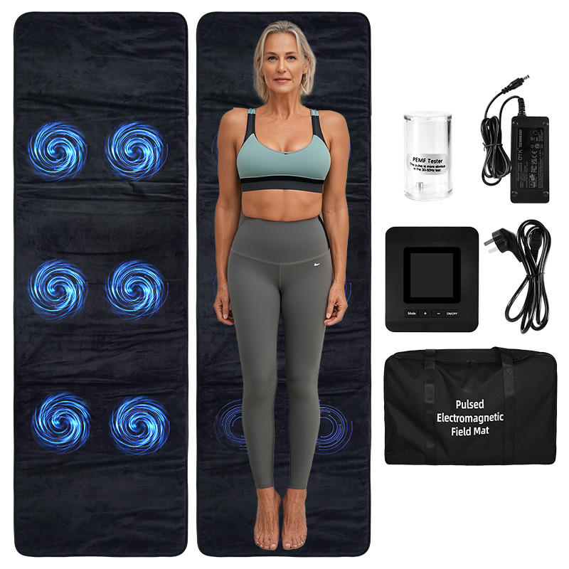 PEMF Therapy Mat-Full Body Magnetic Field Therapy Pad for Natural Healing,Pain Relief,Deep Muscle Massage&Sleep Improvement