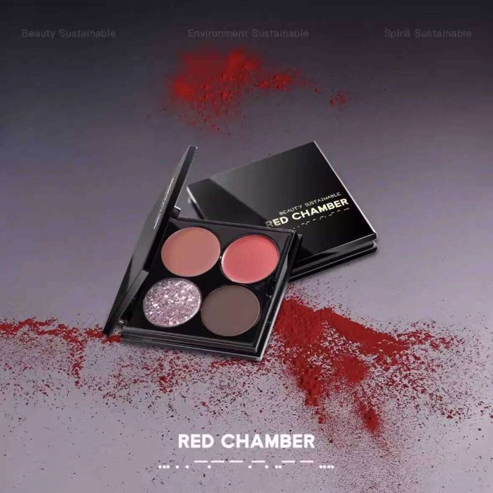 Redchamber Four-color Blusher lti-use Cream Red Chamber Rc 4 Color Lipstick Eyeshadow Blush Eye Shadow Plate X250718