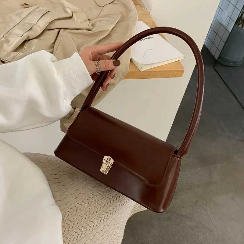 Luxury Brand Crossbody Bags for Women Fi Design Underarm 2024 Woman Shoulder Bag Female Handbag and Purses Solid Color XJ250718