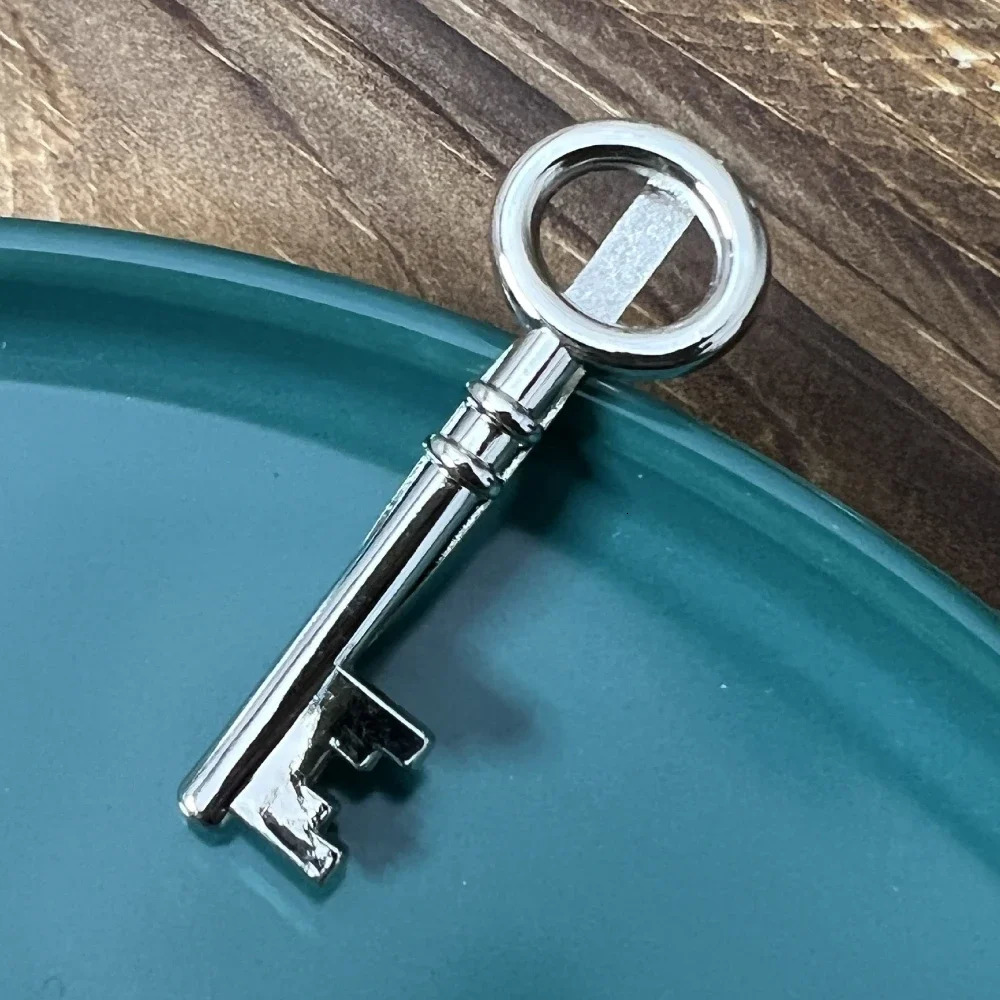 Korean Metal Eyeglass Frame Pipe Pocket Minimalist Style Tie Clip Fashion Trendy Bright Silver Color Accessories Jewelry for Men 250715