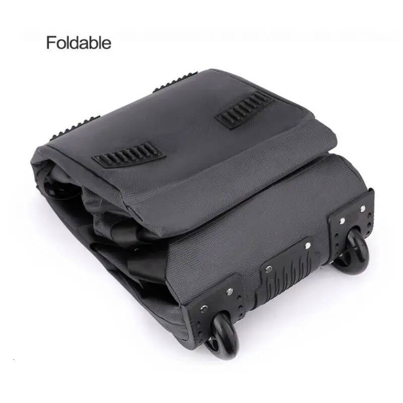 Foldable Wheeled Travel Bag Outdoor Camping Hiking Car Duffle Bags Lage Moving Handbag Large Sport Fiess Storage Backpack high-quality
