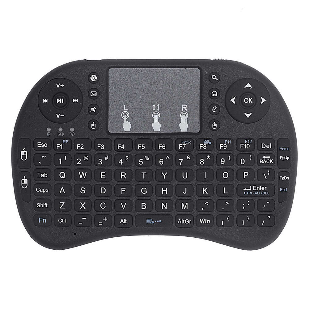 Designer brand flying squirrel mini keyboard remote control dry lithium battery three-color backlight version of the marquee.