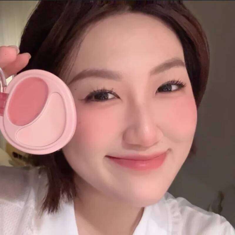 Joocyee Two Color Powder Blusher Plate Cream to Gel Blush Duo For Cheek And Lip Tint Long Lasting Vegan Makeup Blushes X250718