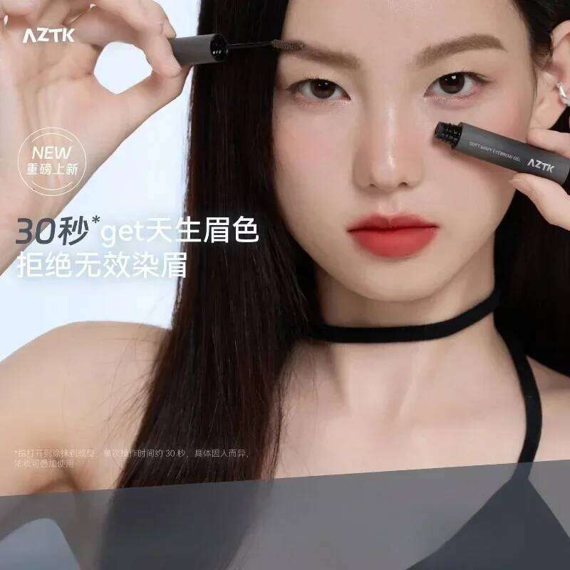 AZTK Soft Wavy Eyebrow Enhancers Gel Holds Easy To Color Wild Eyebrows Naturally Long-lasting Eyes Makeup X250717