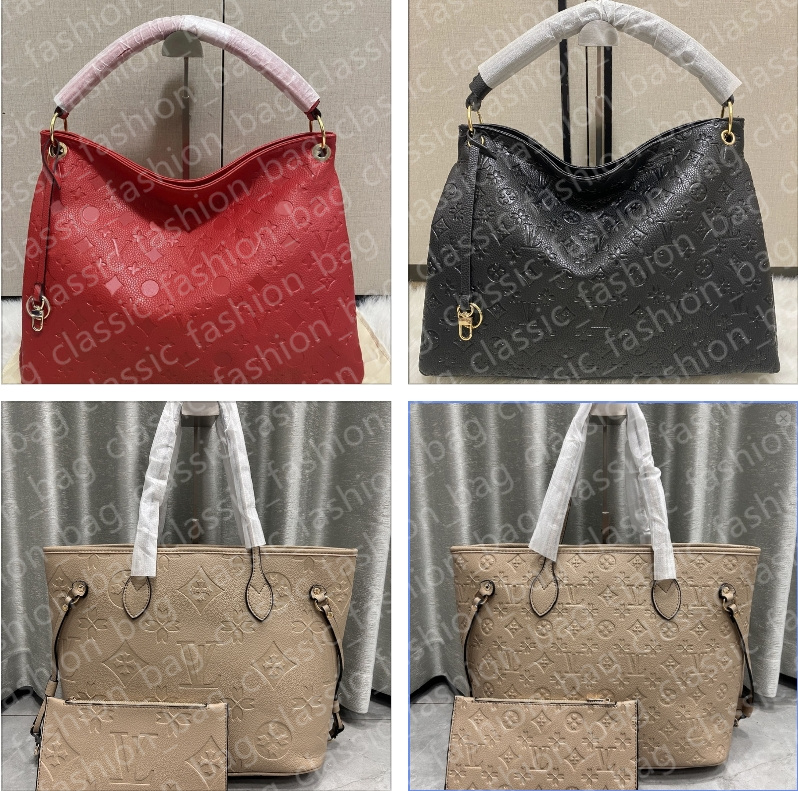 top Designer Bags Embossed Flower Large Capacity The Tote bag Fashion Sac Femme Women Shoulder Bags Messenger Handbag Woman Purse Luxurys Female Shopping Bag