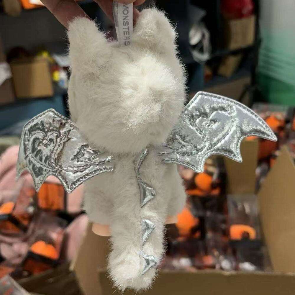 Genuine Labubu Halloween Vinyl Pumpkin Weird Carnival Vinyl Doll Pendant Surprise Halloween