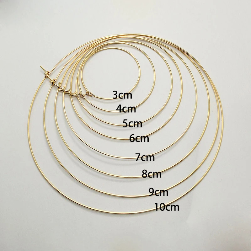 8 Size Thin Hoop Earrings Handmade Jewelry 925 Silver/Gold Filled Brincos Vintage Gold Pendientes Oorbellen Earrinngs For Women 250716