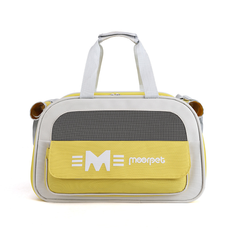 Beni Pet Portable Travel Dog Bag - Stylish Carrying Case with Breathable Material & Side Access