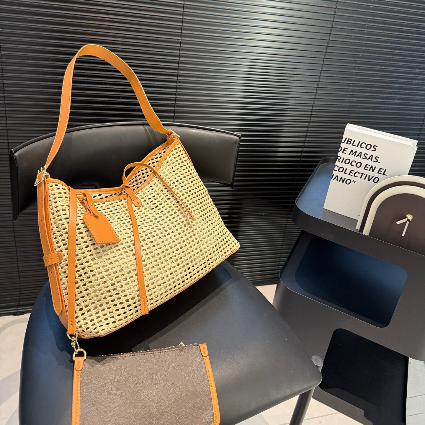 Free Shipping Tote Bag Designer Bag Luxury Bag High Capacity Underarm Bag Brown bag Colorblock Reversible Tote Bag - Vintage Print Handbag Shopping Bag Shoulder Bag