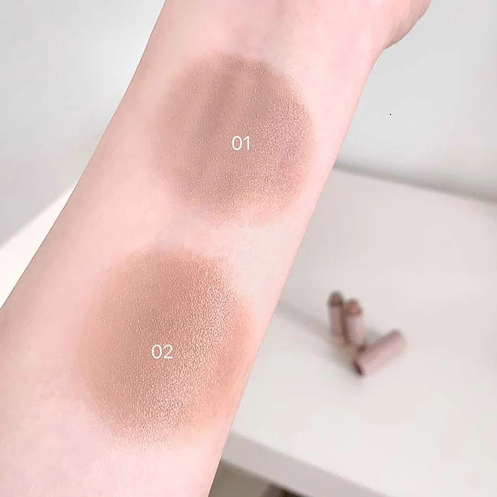 Cappuvini Moisturizing Silky Three-dimensional Contour Stick Natural Matte Single Color Suitable For Nose Shadow Makeup Contour 250717