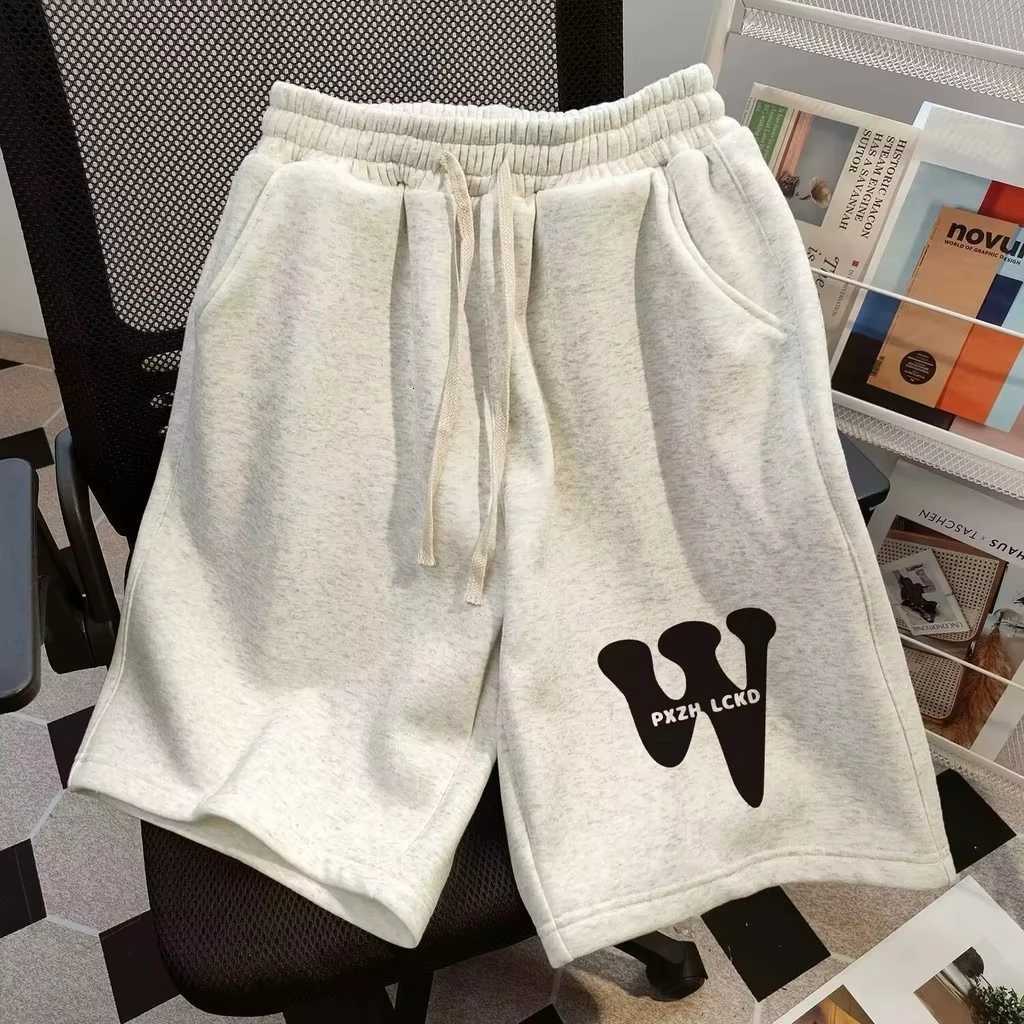 Shorts for Men Moto S-4XL Oversized Pants for Women New Simple Shorts Fashion Brand Casual Sports Shorts Loose Elastic Waist W250718