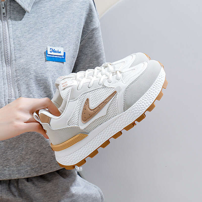 2024 Spring Free shipping New Running Ins Trend Thick Sole Korean Style Student Sports Agan Female Casual Shoes 6116