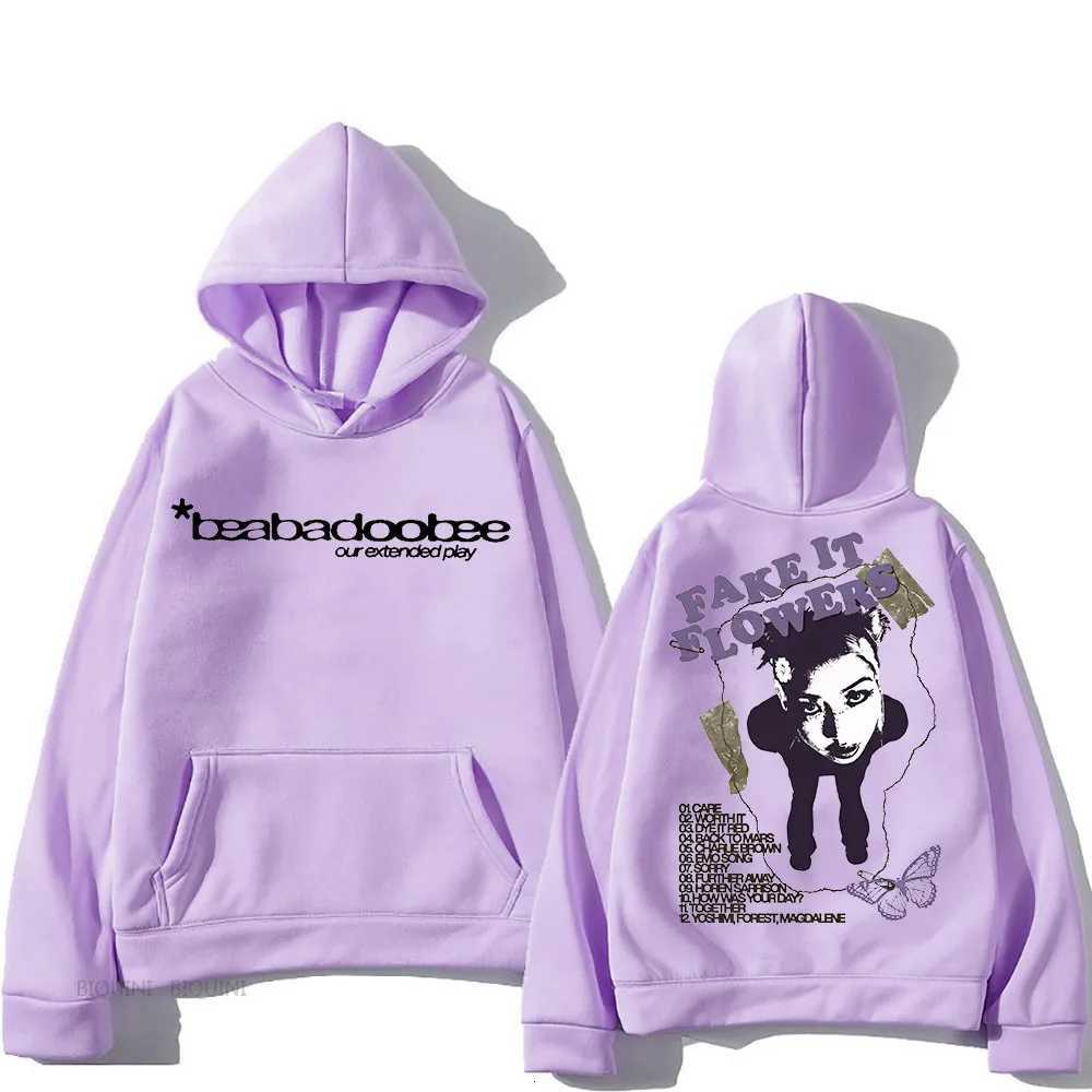 Hooded Sweatshirts Fashion Beabadoo for Autumn/Winter Hip Hop Retro Sweatshirt Long Sleeve Comfortable Womens Pullovers XJ250717