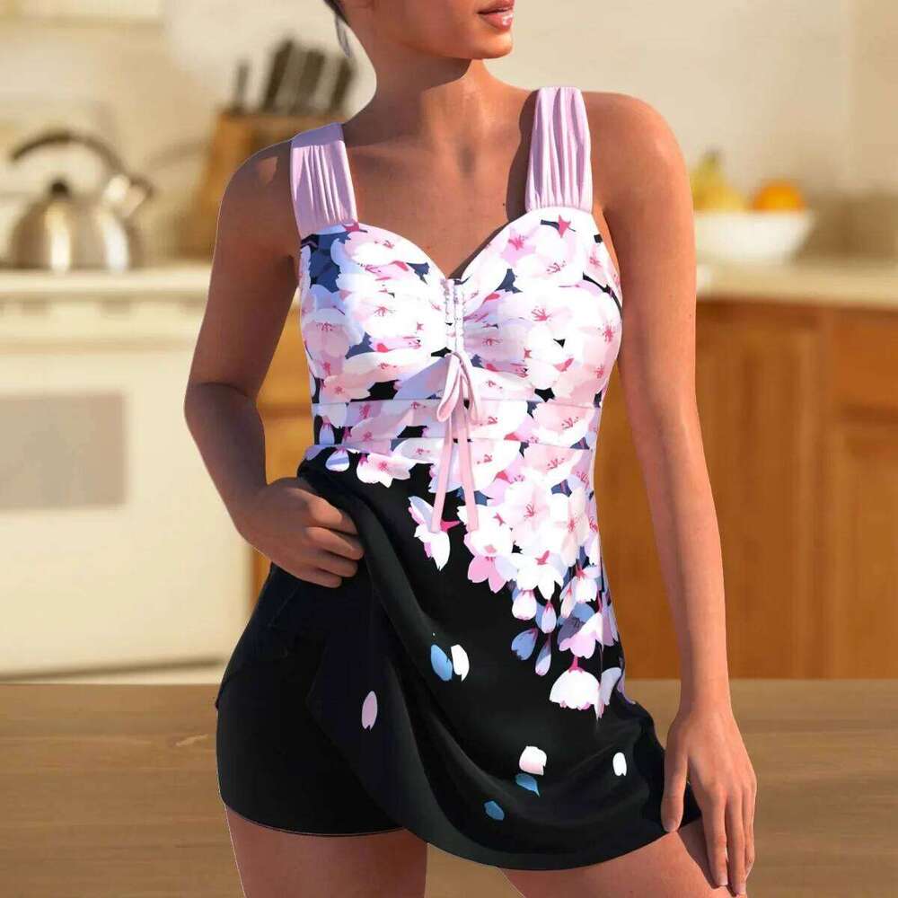 New 2025 plus Size Quick Dry Beach Short Pants Women's Skirt Style Bikini Swimsuit Fashionable Maternity Cover up Swimwear