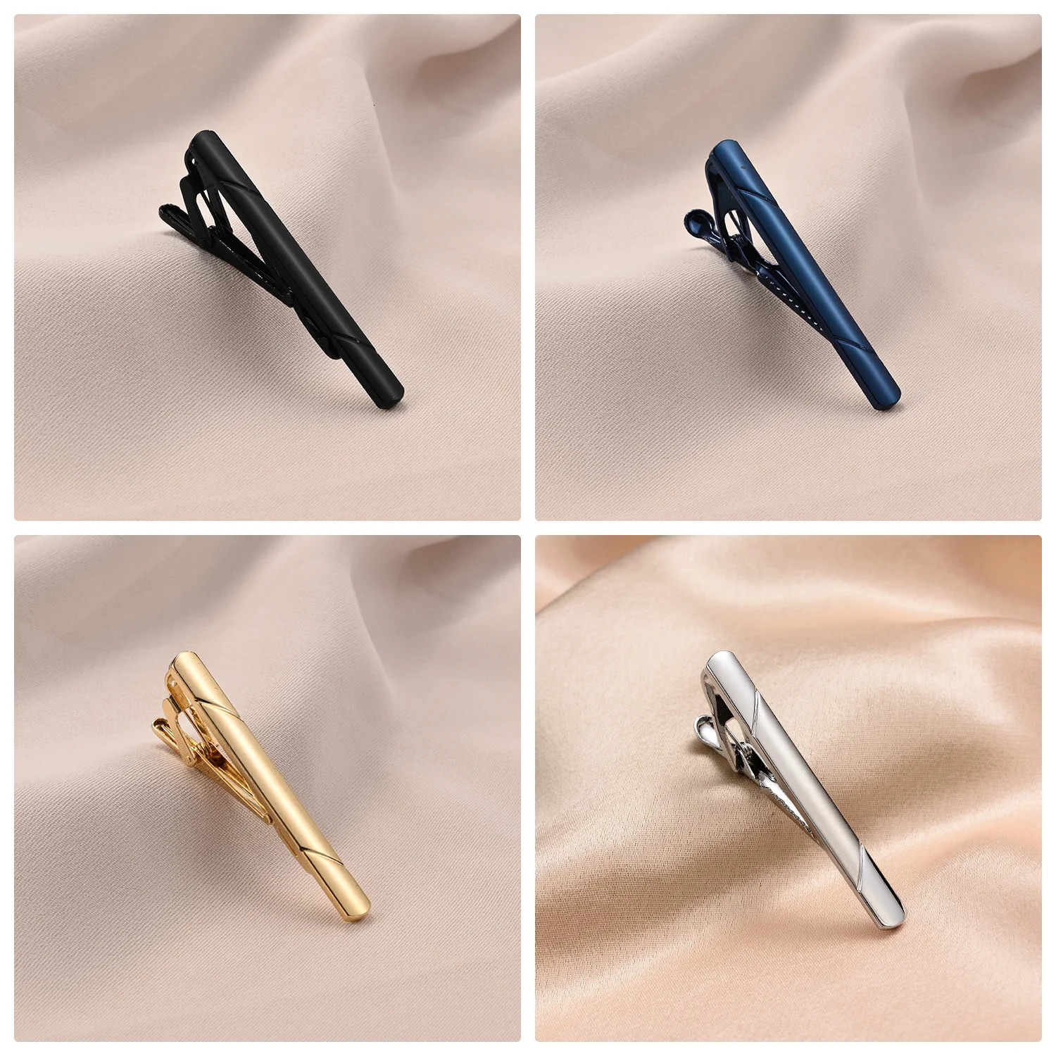 Minimalist Tie Clip For Men To Man Shirt 1PC Business Pin Pisa Ties Mens Cuff Fashion Jewelry Cufflink Classic 250715