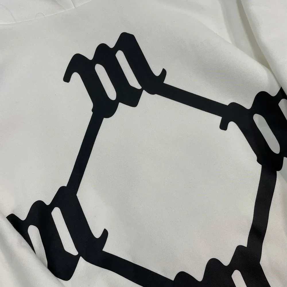 Yao Fashion Joint Design Tops Sweatshirt Oversize Streetwear Print Casual HipHop Loose Pullover Hoodies For Men X2507181