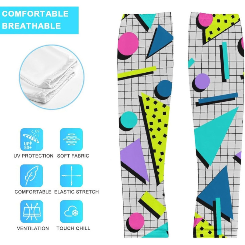 Funny Retro UV Protection Ice Silk Sunscreen Sleeve, Outdoor Summer Sports wholesalers