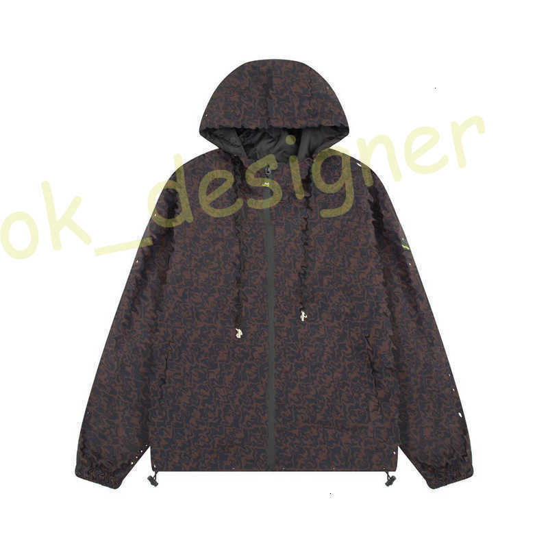 Designer mens jacket coat hoodie correct version letter men and womens coat jacket hooded pullover long sleeve sweatshirts coat loose jacket size XS-L