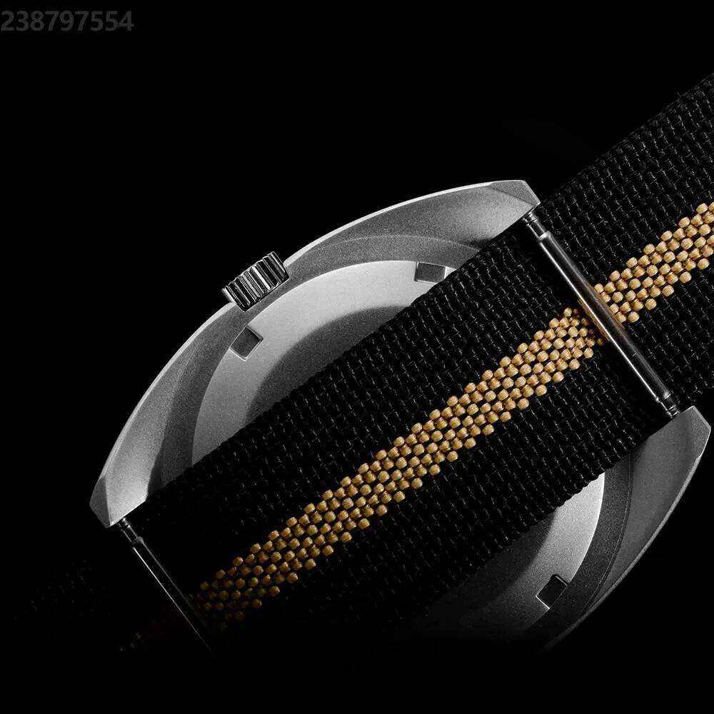 RDUNAE RA02 Military Quartz Watch K1 Mineral Glass Stainless Steel Luminous Watches Vintage G10 36mm Men Wristwatch reloj hombre free shipping