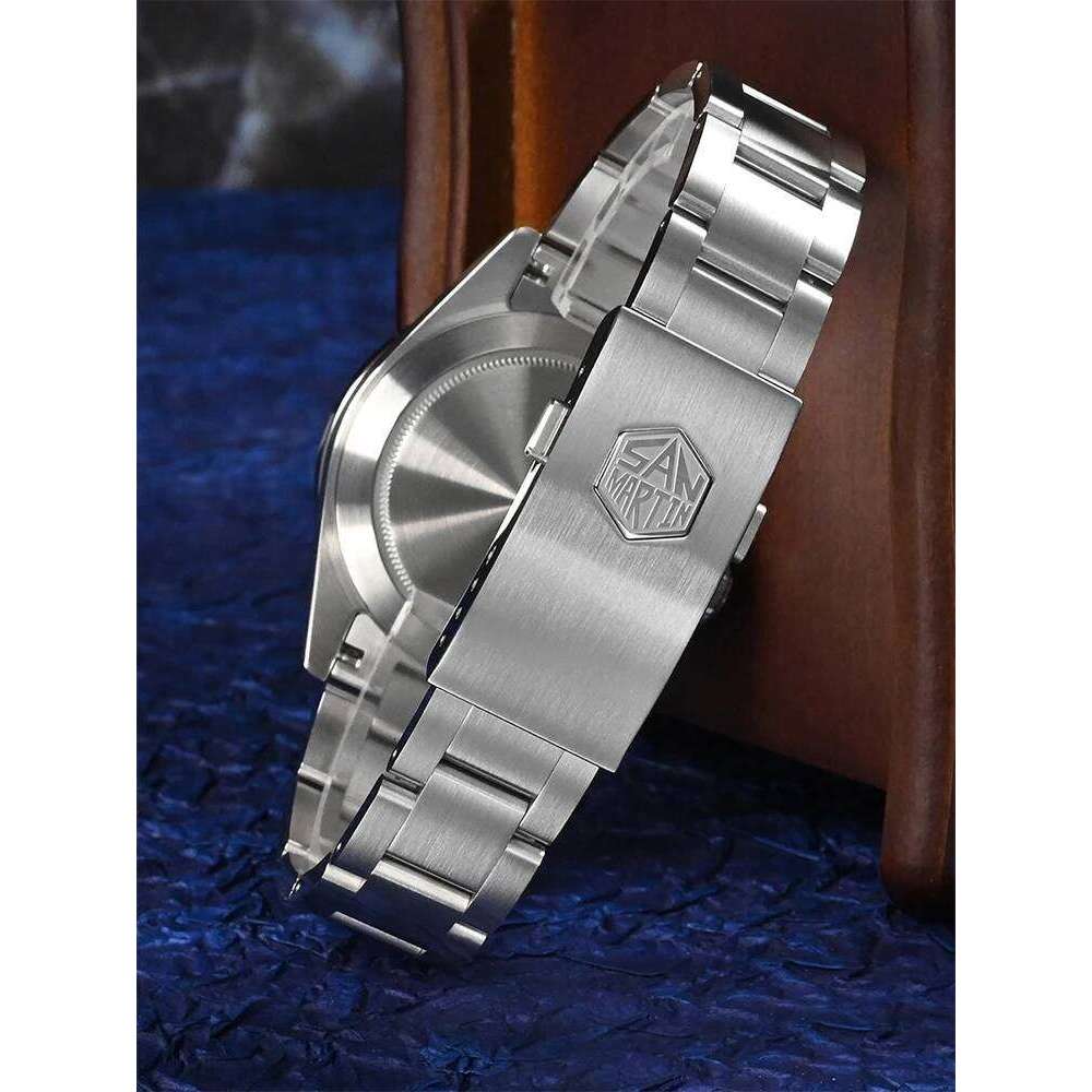 San Martin New 39mm NH34 BB GMT Automatic Mechanical Sport Watch Sapphire Luminous Waterproof 100m for Men Relogio SN0054 free shipping
