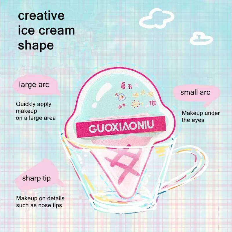 Guoxiaoniu 2PCS Air Cushion Soft Blending Beauty Foundation Cosmetic Sponge Wet /Dry Use Applicator Tool X250718