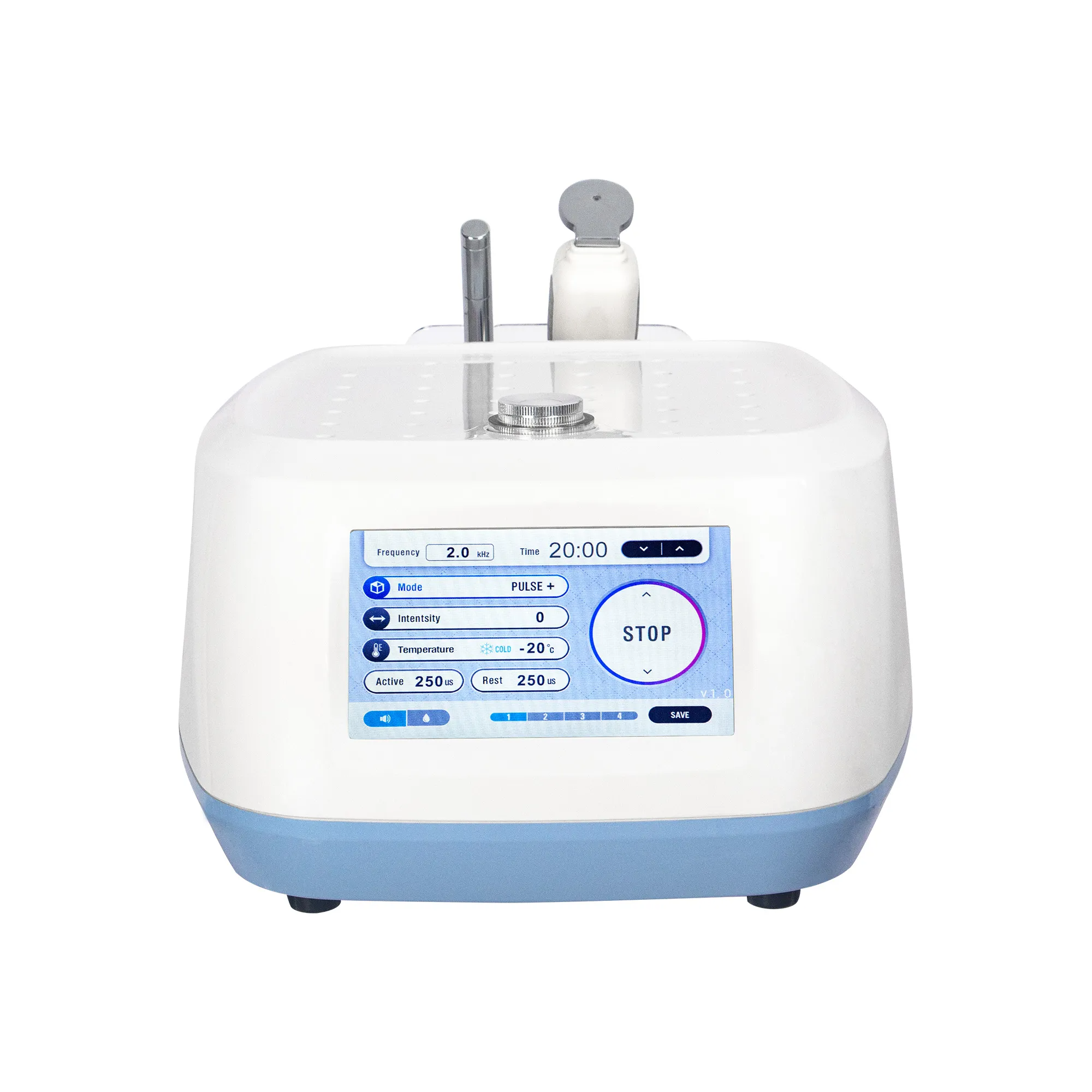 Professional New Dcool Portable Cool Hot Ems For Skin Tightening Anti Puffiness Facial Electroporation Machine Beauty Device