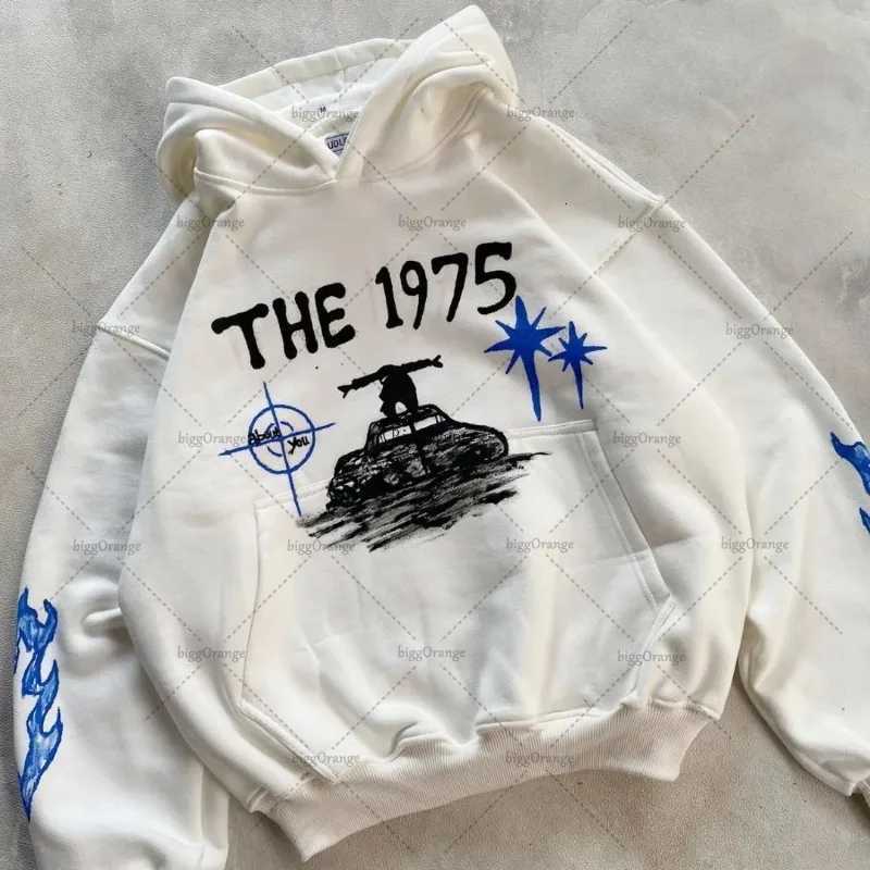 Street HipHop Classic Harajuku Retro Casual Style Hoodie Men Y2K Fashion Personalized Print Versatile Oversized Sweatshirt Women X250718
