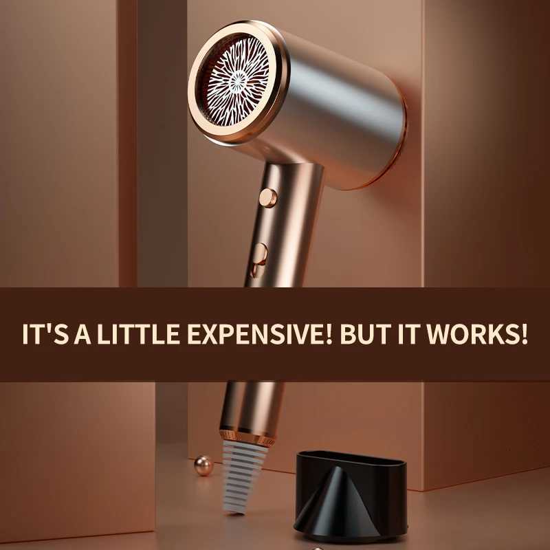 1500W Hair Dryer EURO Hair Care with Collagen Strong Wind Multi-speed Air Temperature Regulation Fast Drying Low Radiation W250718
