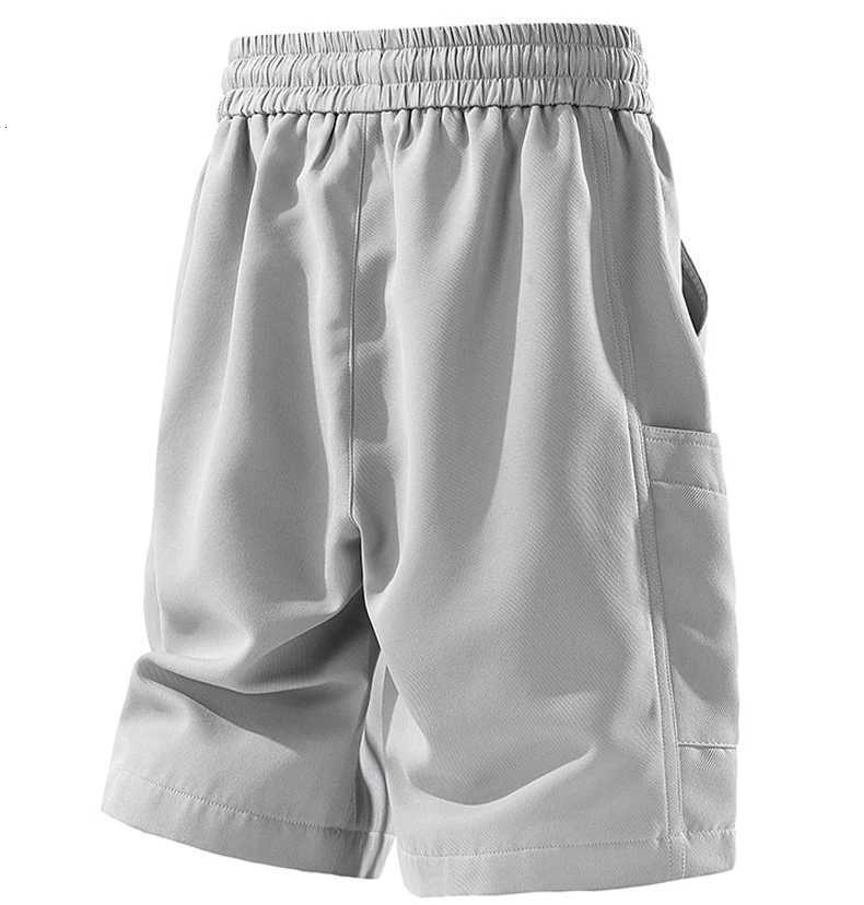 50Mens shorts in sizes 6XL 7XL 8XL summer new mens shorts solid color casual sports pants five-point fitness sports pants W250718