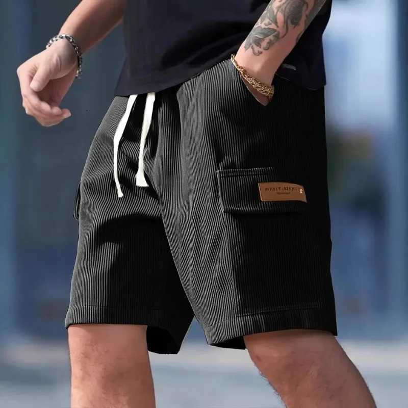 American Mens Shorts Summer Striped Loose Casual Shorts Versatile Tide American Style Five-minute Pants Fashion Shorts W250718